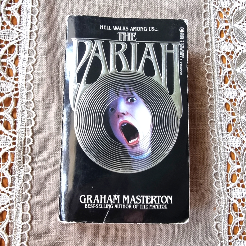 The Pariah by Graham Masterton Paperback Vintage Horror Book